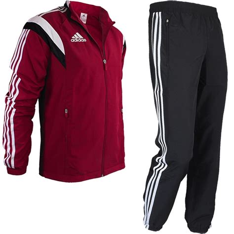 adidas trainingsanzug rot schwarz weiss|Adidas trainers herren.